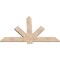 Ekena Millwork Kennewick Smooth Timber Gable Bracket, Douglas Fir, 60"W x 38"H x 1 1/2"D x 5 1/2"F, 15/12 Pitch GBW060X38X0206KEN00SDF - alternate 4